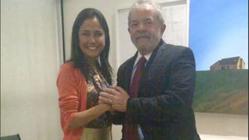Nadine Heredia se reunió con el ex presidente Lula da Silva en Brasil