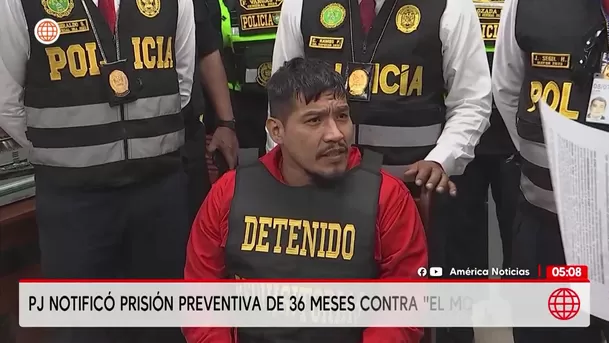 Alias El monstruo: Estas son sus primeras palabras ante las autoridades tras llegar al Perú. Foto: América Noticias