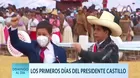 Los primeros días del presidente Castillo