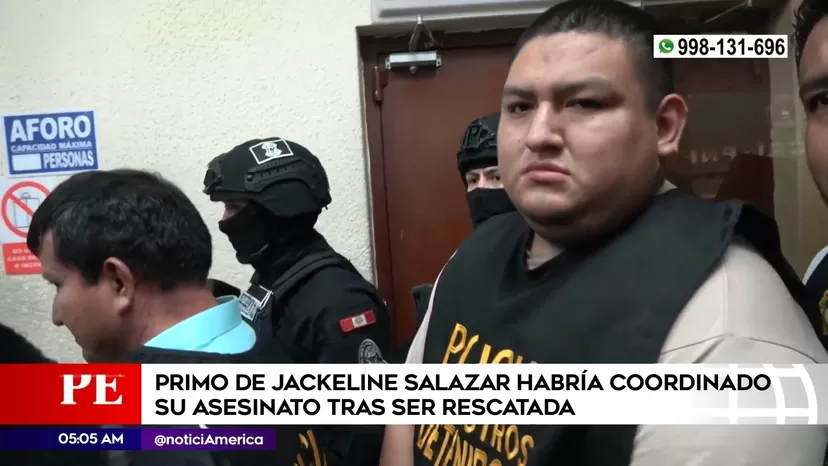 Primo de Jackeline Salazar habría coordinado su asesinato tras ser rescatada