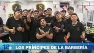 Los príncipes de la barbería: Talento juvenil en el peinado