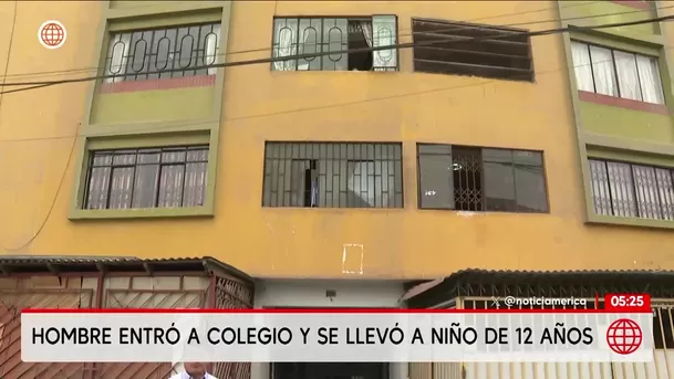 Dictan prisión preventiva contra hombre que se llevó a escolar en Breña. Foto: América Noticias Dictan prisión preventiva contra hombre que se llevó a escolar en Breña. Foto: América Noticias