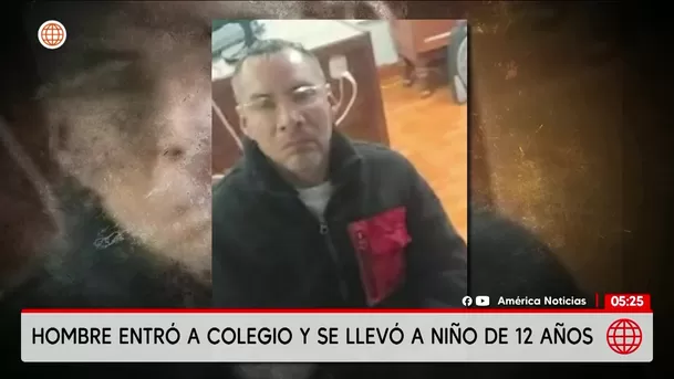 Dictan prisión preventiva contra hombre que se llevó a escolar en Breña. Foto: América Noticias Dictan prisión preventiva contra hombre que se llevó a escolar en Breña. Foto: América Noticias