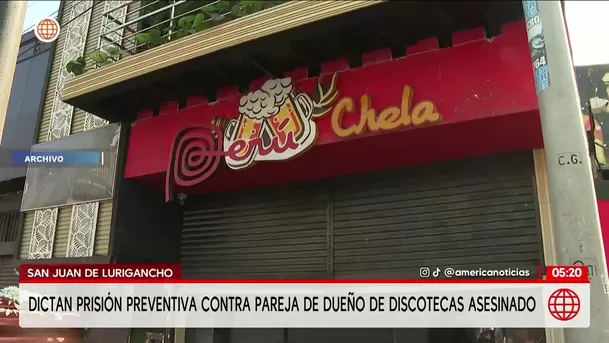 Dictan prisión preventiva contra pareja de dueño de discotecas asesinado. Foto: Unidad de investigación