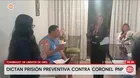 Prisión preventiva para coronel PNP por robo de lingote de oro