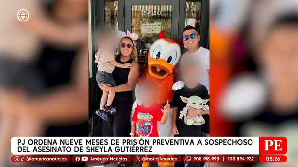 Dictan prisión preventiva a Josimar Cabrera por caso Sheyla Gutiérrez. Foto: América Noticias