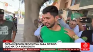 Prisión preventiva para sicario que mató a periodista en Ica