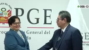 María Caruajulca afirmó que su gestión será firme ante irregularidades. / Video: América Noticias