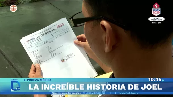Proeza médica: La increíble historia de Joel. Foto: Domingo al día Proeza médica: La increíble historia de Joel. Foto: Domingo al día