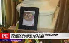 Profesor fue asesinado tras discusión en una cevichería en Puente Piedra - Noticias de cevicherias