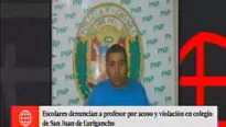 Acosador detenido en San Juan de Lurigancho. América Noticias