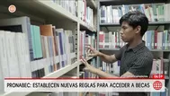 Pronabec cambia reglamento de becas tras seis años