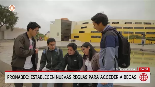 Pronabec cambia reglamento de becas tras seis años. Foto: América Noticias Pronabec cambia reglamento de becas tras seis años. Foto: América Noticias