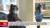 Protectores faciales.