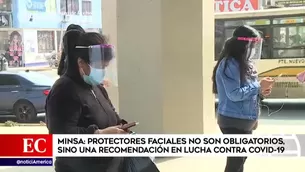 Protectores faciales.