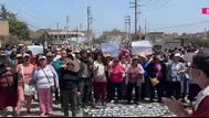 Protesta en Huaura: Manifestantes bloquean la Panamericana Norte