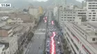 Protesta de micro empresarios de Gamarra frente al Congreso