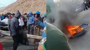 En la provincia de Camaná, Arequipa, se registra una protesta de aproximadamente 500 mineros artesanales. / Video: Canal N