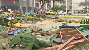 La situación en el parque Pléyades ilustra la necesidad de una mejor planificación y comunicación entre las autoridades municipales. / Video: Canal N