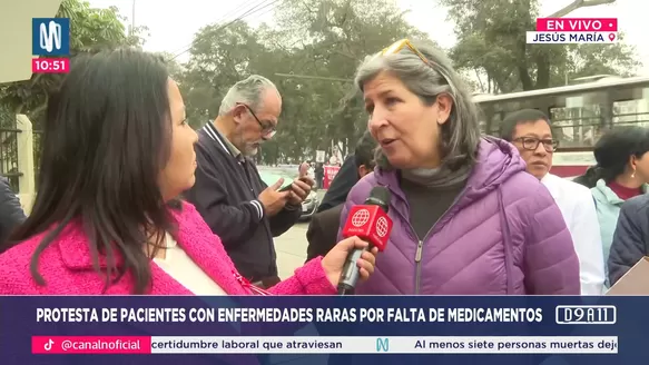 Pilar Estremadoyro, vicepresidenta de la Federación Peruana de Enfermedades Raras | Imagen: Canal N