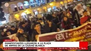 Protestas en regiones por inseguridad y reclamos al Gobierno. Foto y video: América Noticias