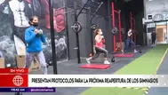 Protocolos para gimnasios: Centros de entrenamiento se preparan para reapertura