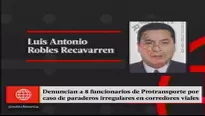 Denuncian a 8 funcionarios. Am&eacute;rica Noticias.