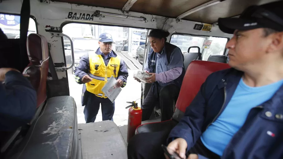 Cilloniz criticó el estado de las unidades de transporte público que hoy se encuentran en paro. Foto: andina