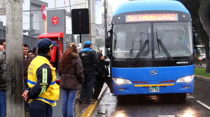 Protransporte: segunda etapa de pruebas del Corredor Azul transcurre sin problemas Protransporte: segunda etapa de pruebas del Corredor Azul transcurre sin problemas