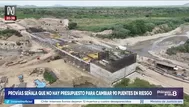 Provías señala que no cuenta con presupuesto para 90 puentes nuevos