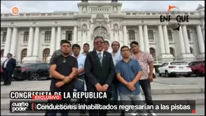 Proyecto de ley propone perdón a choferes ebrios. Foto y video: América TV