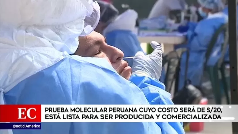 Prueba molecular peruana está lista para ser producida y comercializada