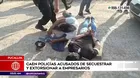 Pucallpa: Caen policías acusados de secuestrar y extorsionar a empresarios