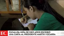 Le escribió carta al presidente Martín Vizcarra