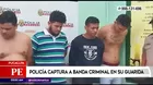 Pucallpa: Policía capturó a banda criminal ligada al Tren de Aragua