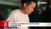 Hombre chantajeaba a menor en Pucallpa. Foto y video: América Noticias