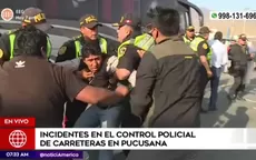 Pucusana: Detienen a conductor que trasladaba manifestantes por tener la licencia suspendida - Noticias de protestas-conflictos-sociales