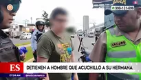 Hombre fue detenido en avenida La Marina | Video: América Noticias