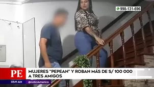 Peperas robaron más de 100 mil soles en Pueblo Libre. Foto y video: América Noticias