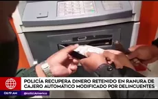 Pueblo Libre: Nueva modalidad de robo en cajeros automáticos - Noticias de cajeros
