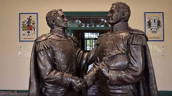 Ambos libertadores decidieron residir fuera de la 'Casa de Pizarro'. Foto: La República Ambos libertadores decidieron residir fuera de la 'Casa de Pizarro'. Foto: La República
