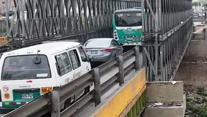 Se recomienda tomar la avenida Perú para evitar las obras. Foto: Andina