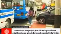 Transeúntes y conductores criticaron el caos que se vive en este punto