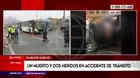 Puente Nuevo: un muerto y dos heridos en accidente de tránsito