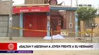 Puente Piedra: Asaltaron y mataron a joven frente a su hermano