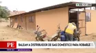 Puente Piedra: Balean a distribuidor de gas doméstico para robarle