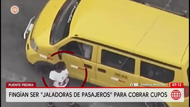 Caen Las Forajidas del Cono Norte por cobrar cupos en Puente Piedra. Foto: América Noticias