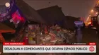 Puente Piedra: demuelen 22 puestos en mercado Tres Regiones