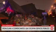 Puente Piedra: demuelen 22 puestos en mercado Tres Regiones