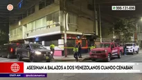 Doble asesinato en Puente Piedra. Foto y video: América Noticias